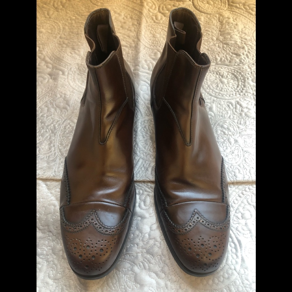 Brown Ankle  boots Prada